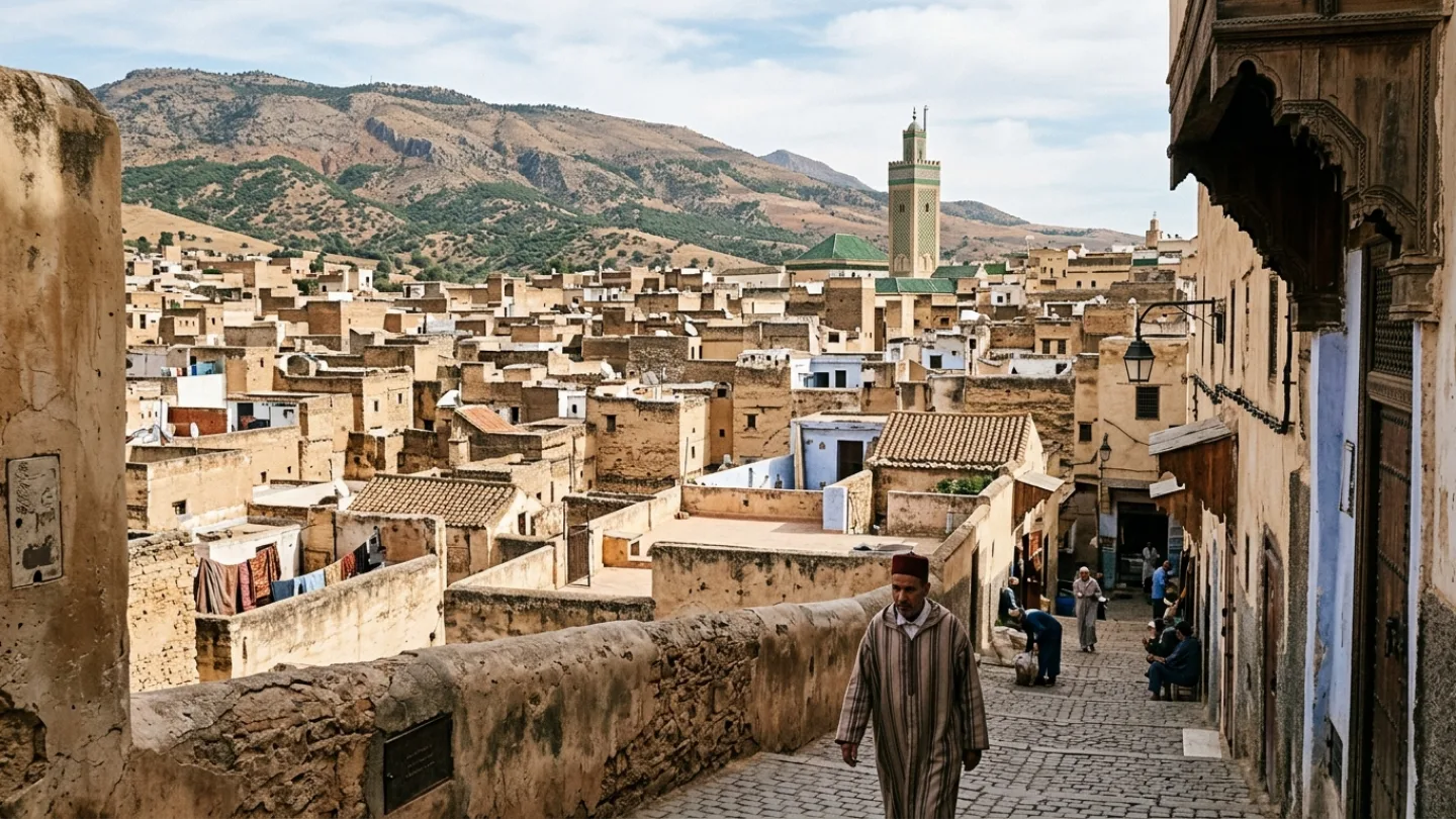 Fès-Meknès, Morocco travel banner