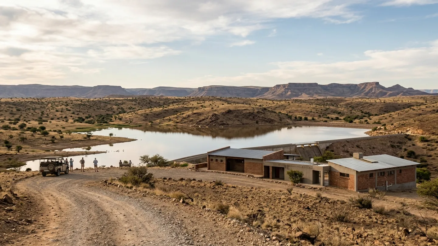 Hardap, Namibia travel banner
