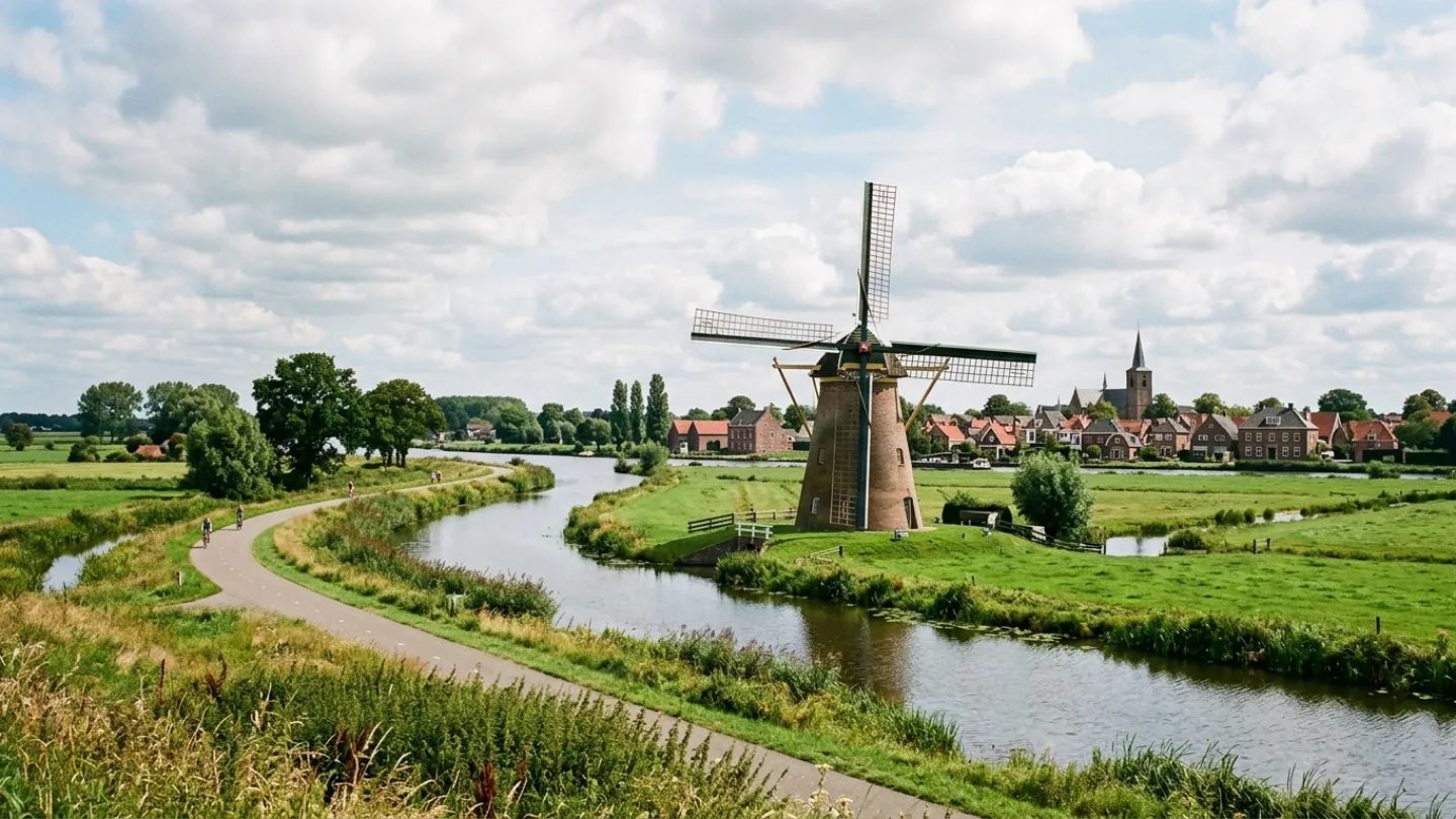 North Brabant, Netherlands travel banner