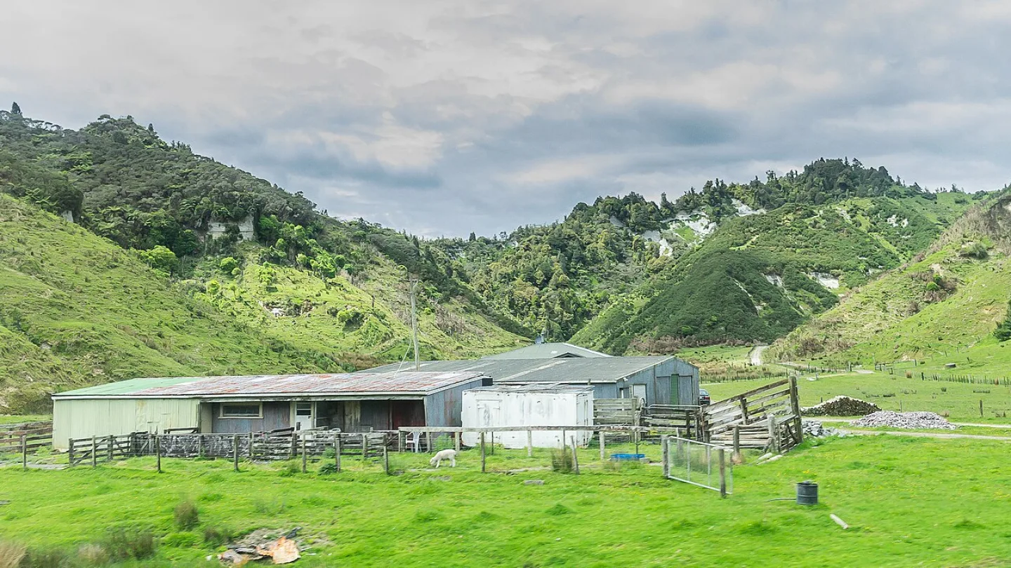 Taranaki, New Zealand travel banner
