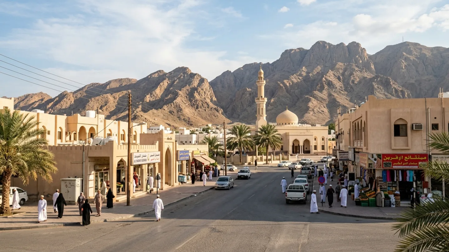 Al Buraimi, Oman travel banner