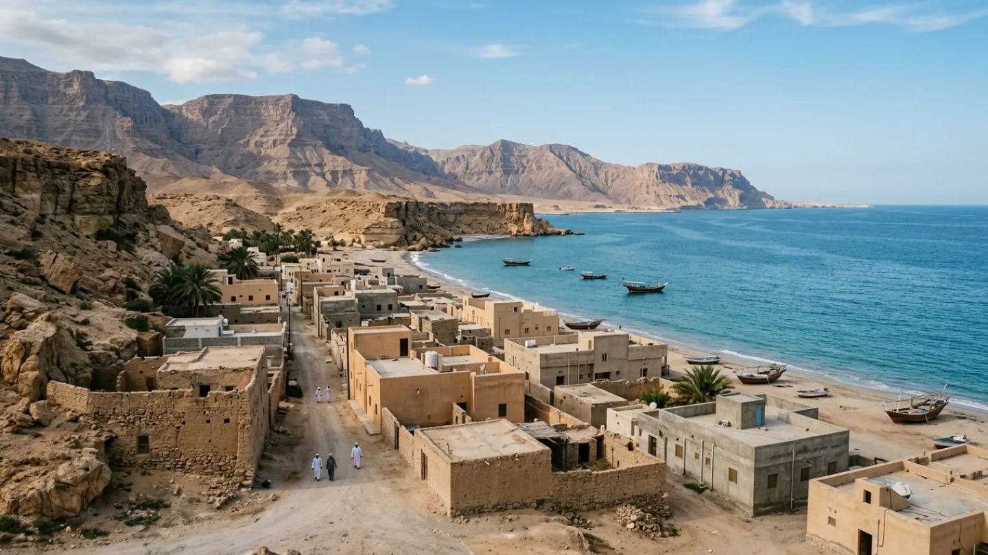 Al Wusta, Oman travel banner