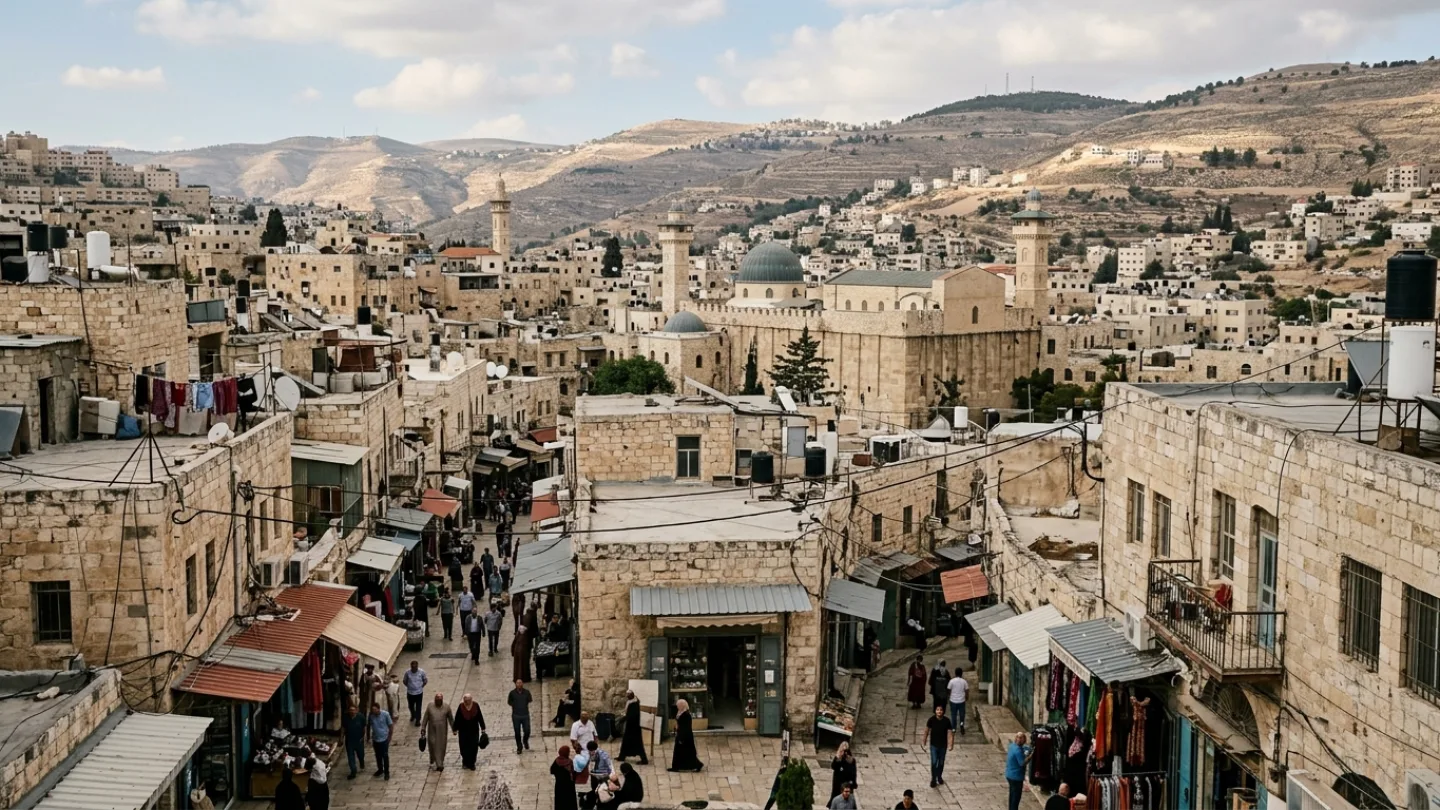Hebron, Palestine travel banner