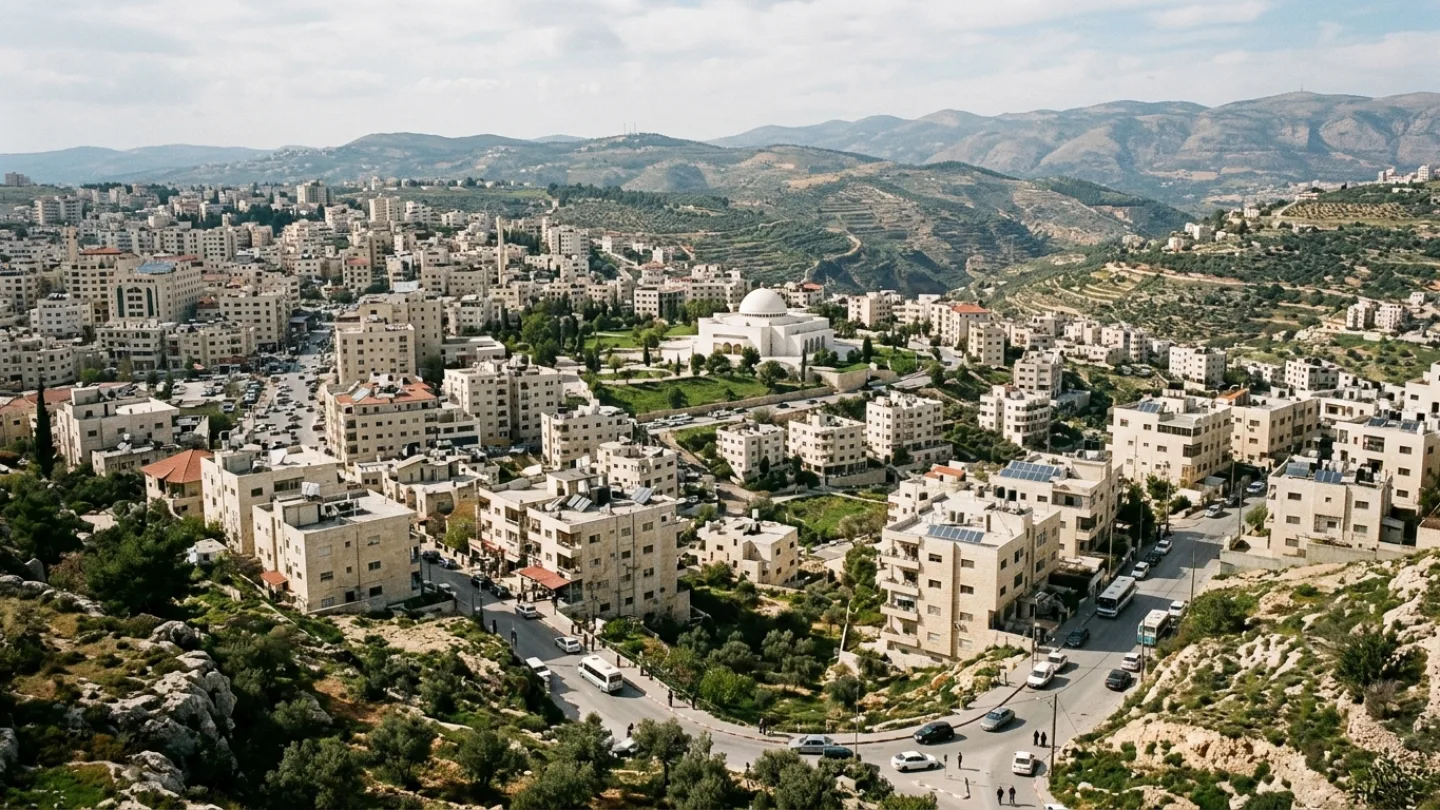 Ramallah, Palestine travel banner