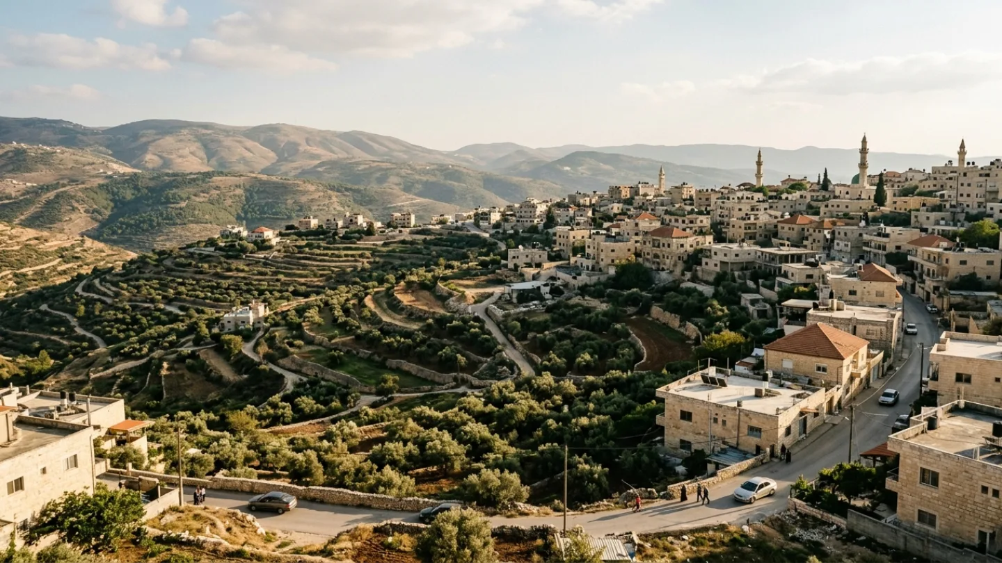 Salfit, Palestine travel banner
