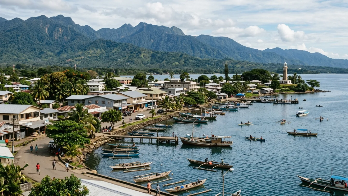 Madang, Papua New Guinea travel banner