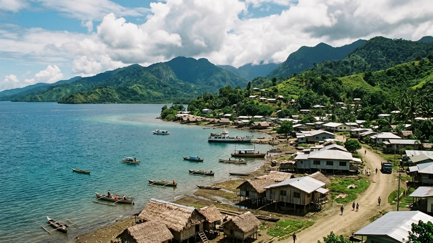 Milne Bay, Papua New Guinea travel banner