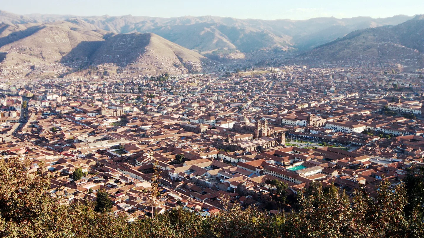 Cusco, Peru travel banner