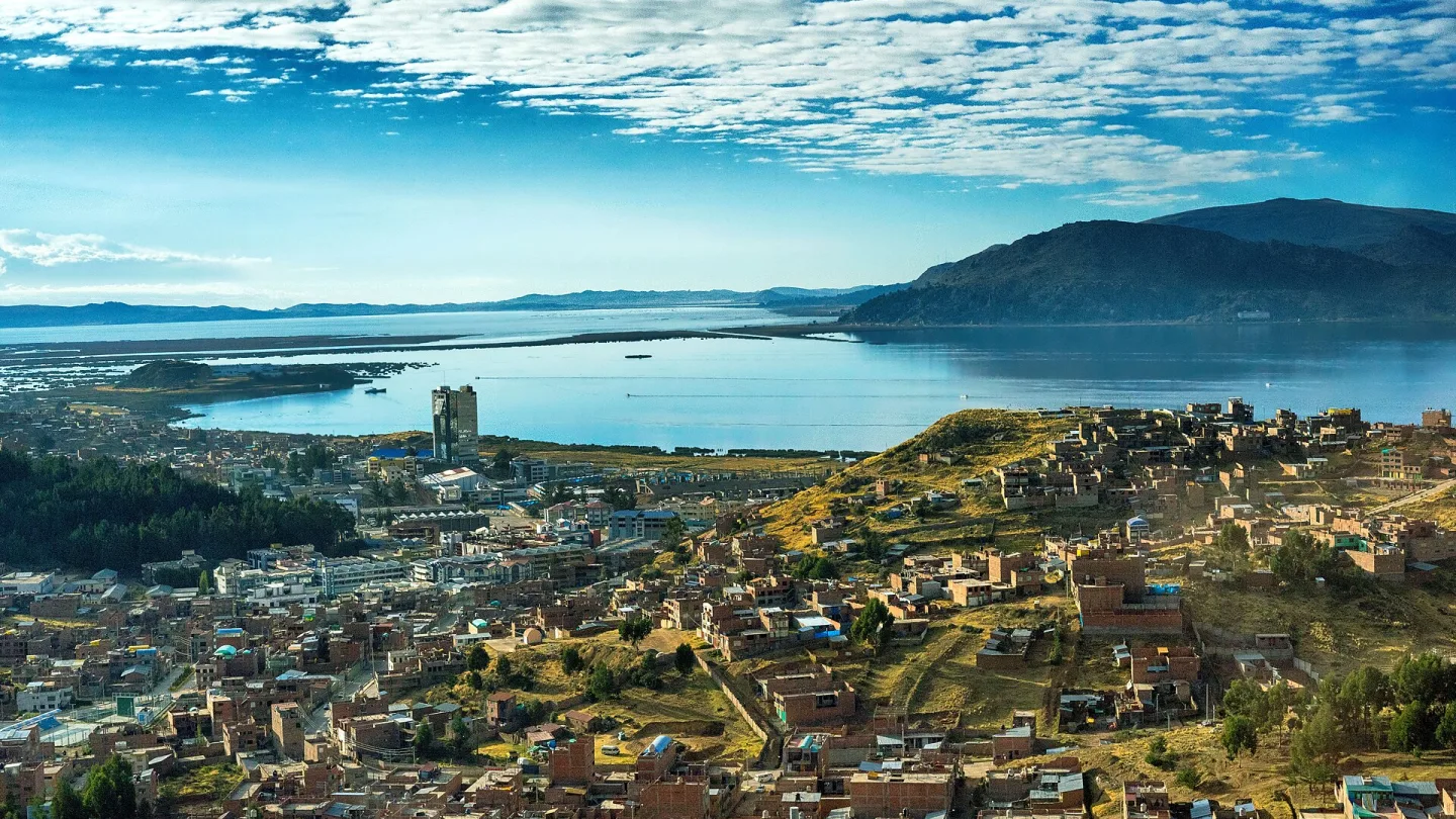 Puno, Peru travel banner