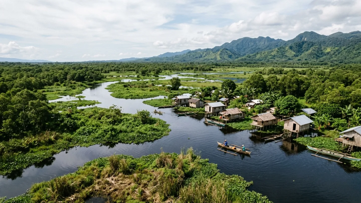 Agusan del Sur, Philippines travel banner