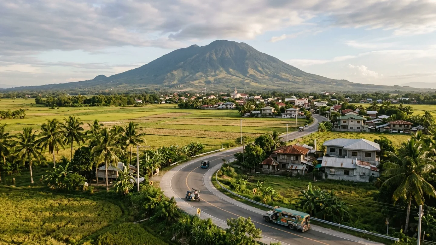 Central Luzon, Philippines travel banner