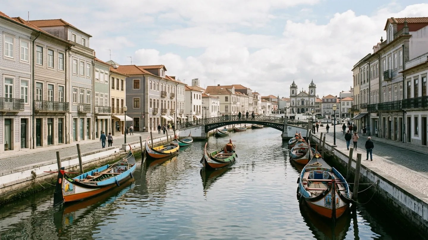 Aveiro, Portugal travel banner