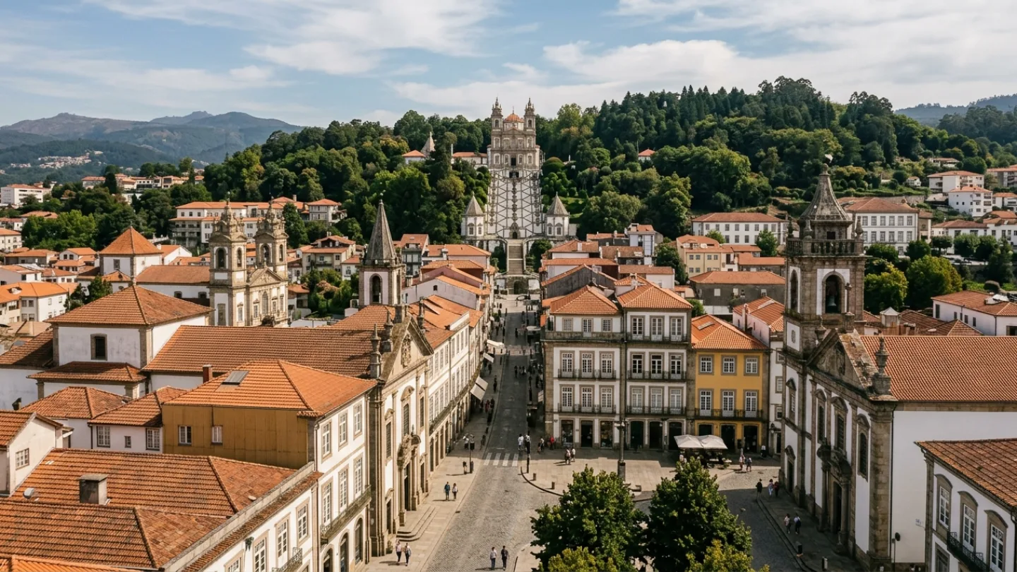 Braga, Portugal travel banner