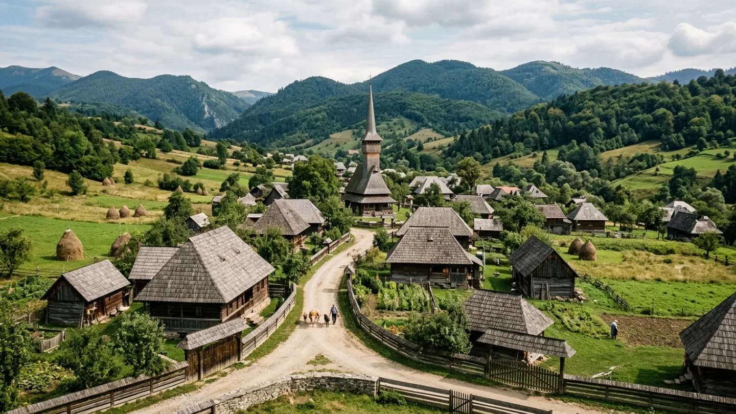 Maramureș, Romania travel banner