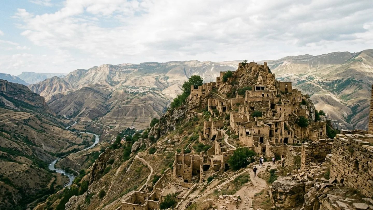 Dagestan, Russia travel banner