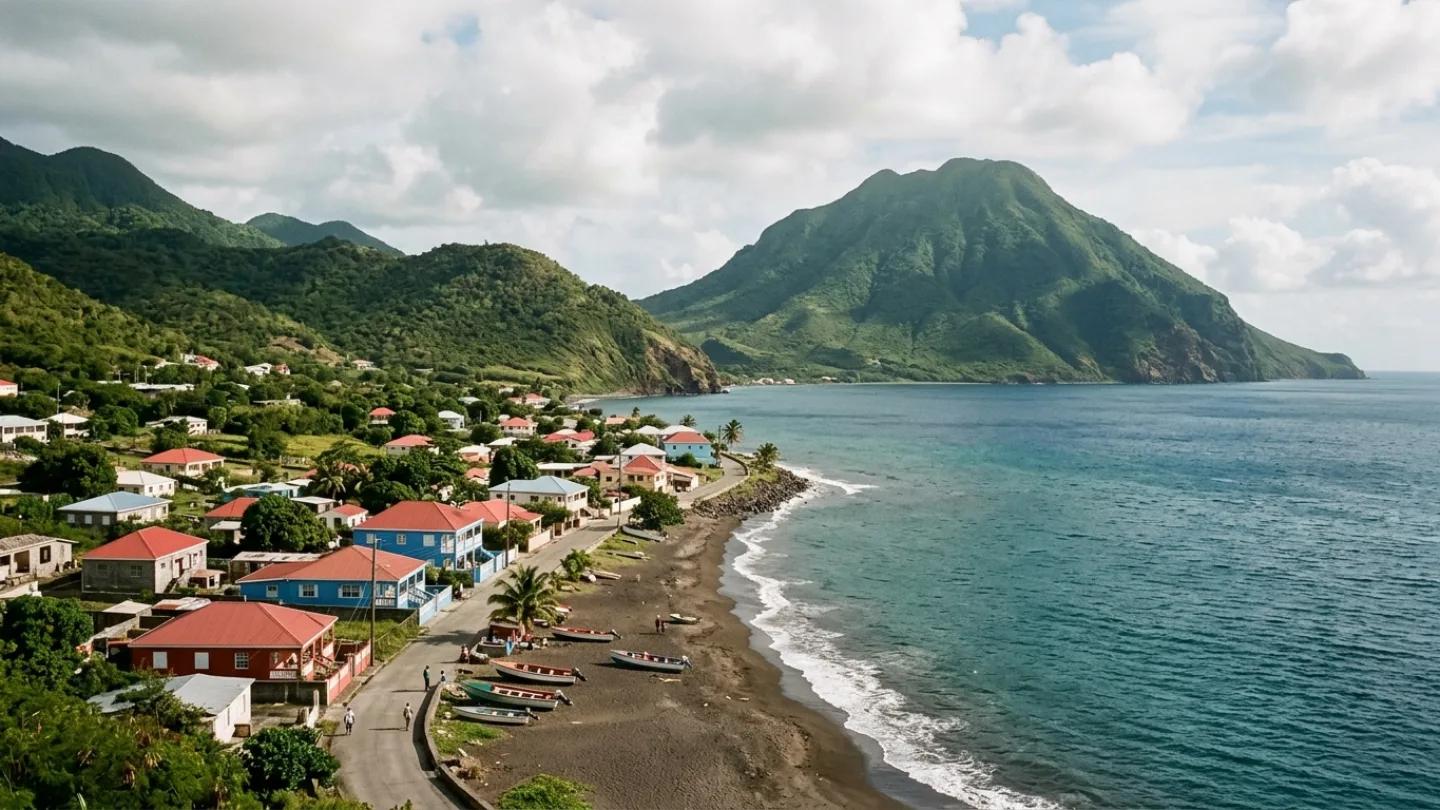 Saint Anne Sandy Point, Saint Kitts and Nevis travel banner