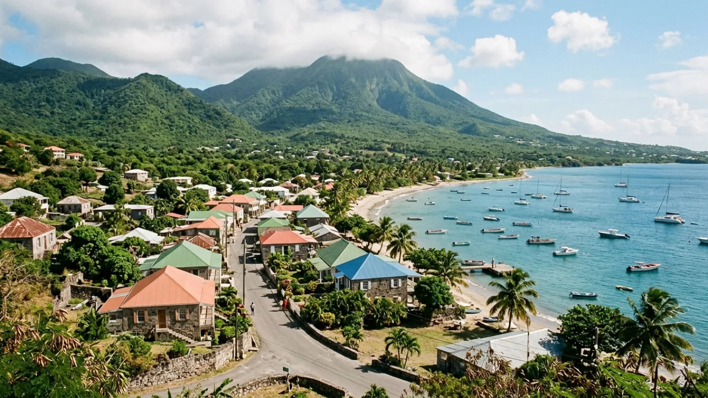Saint Thomas Lowland, Saint Kitts and Nevis travel banner