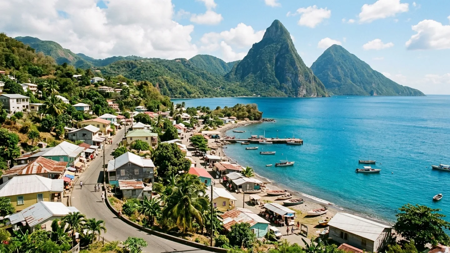 Choiseul, Saint Lucia travel banner