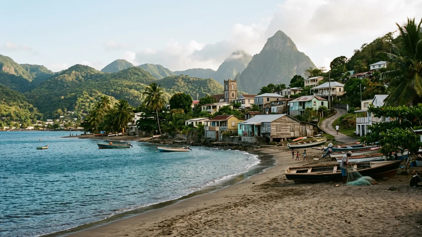 Laborie, Saint Lucia travel banner