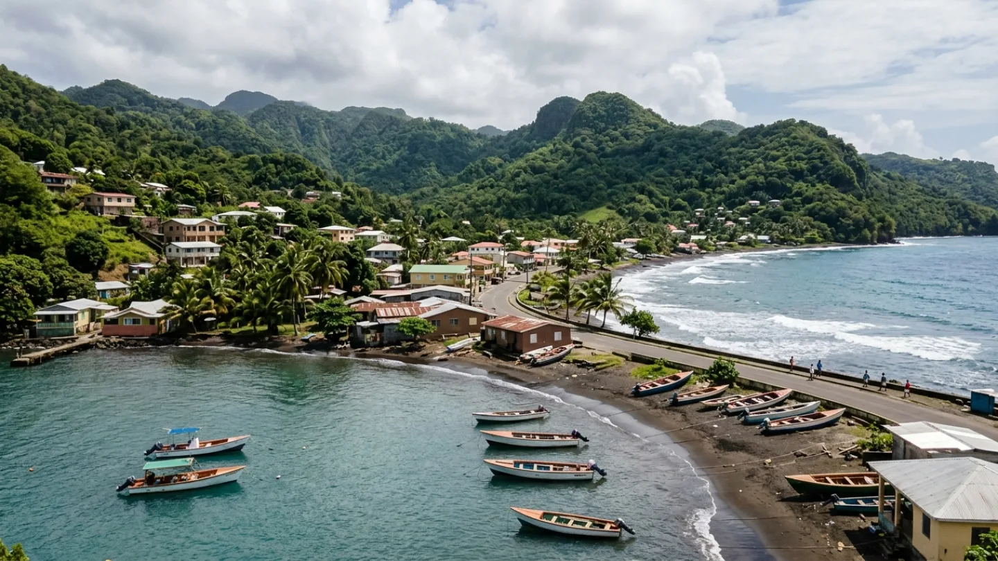 Micoud, Saint Lucia travel banner