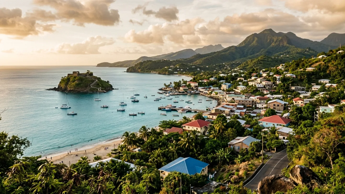 Saint Andrew, Saint Vincent and the Grenadines travel banner