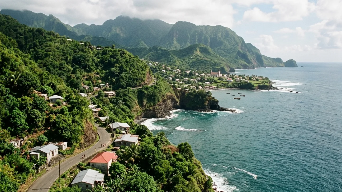 Saint David, Saint Vincent and the Grenadines travel banner