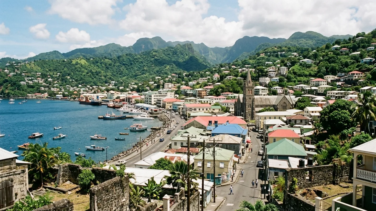 Saint George, Saint Vincent and the Grenadines travel banner