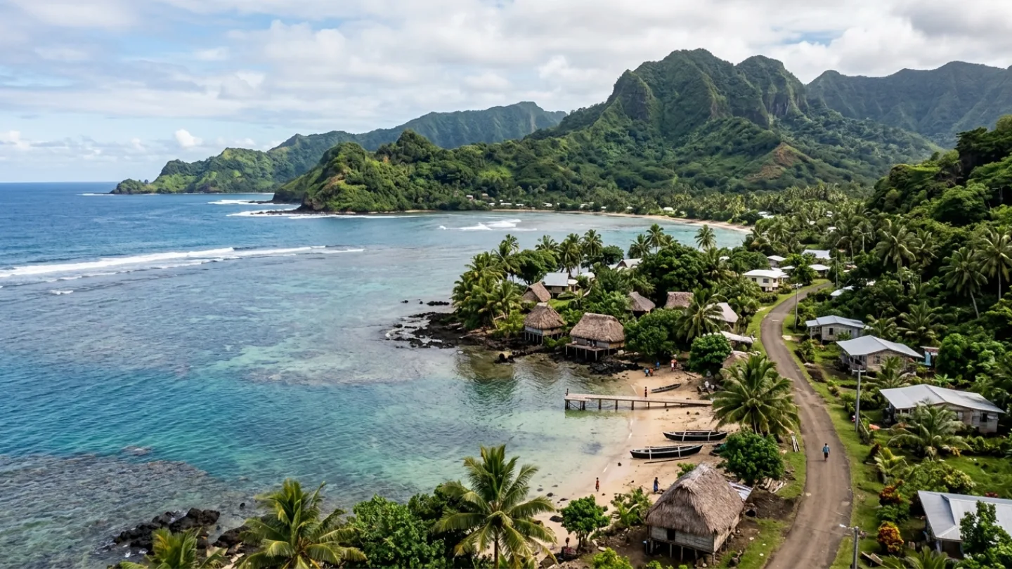 Aiga-i-le-Tai, Samoa travel banner