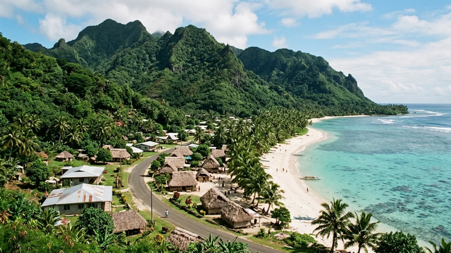 Atua, Samoa travel banner