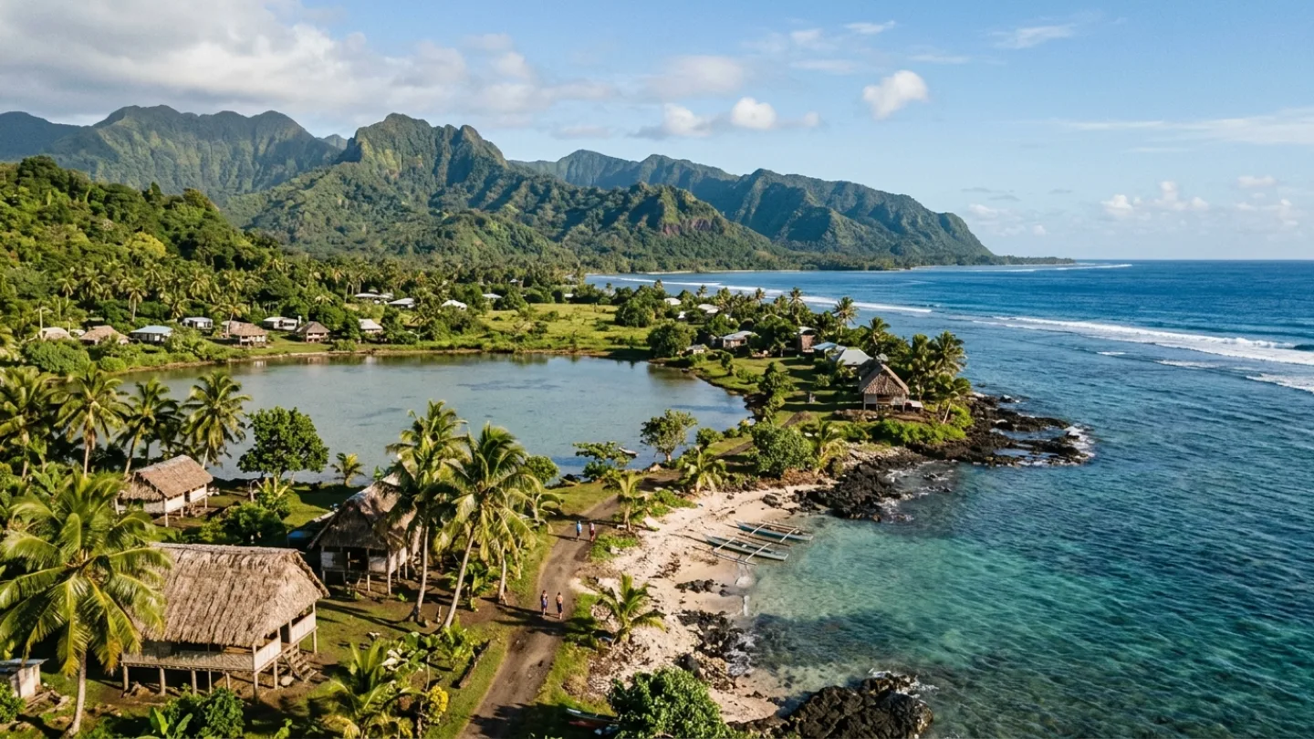 Palauli, Samoa travel banner