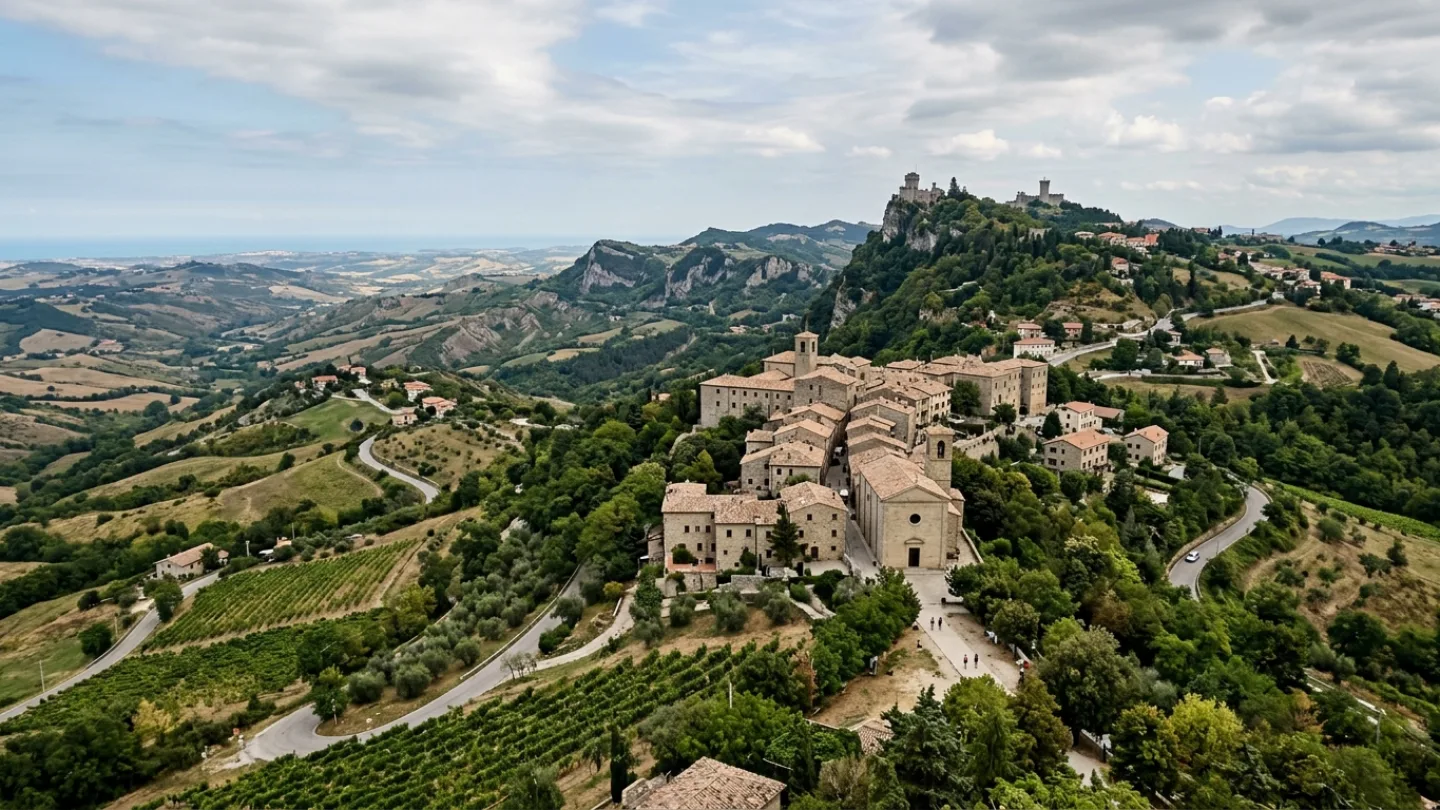 Acquaviva, San Marino travel banner