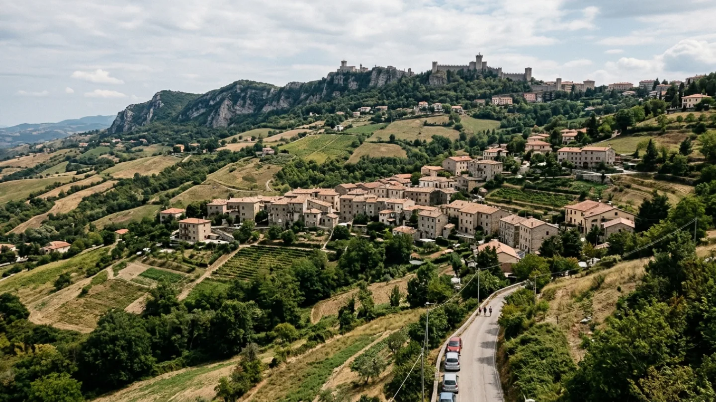 Faetano, San Marino travel banner