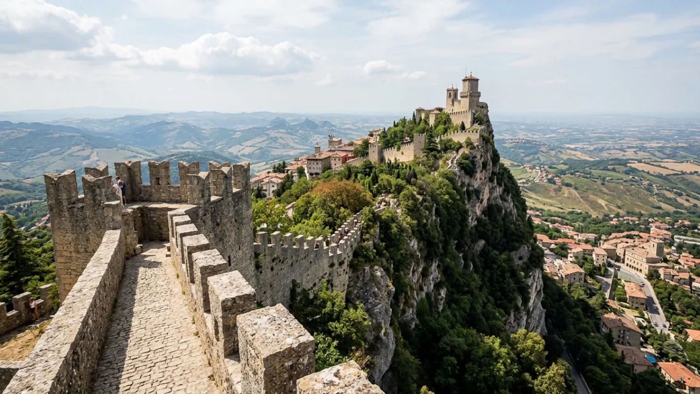 San Marino, San Marino travel banner