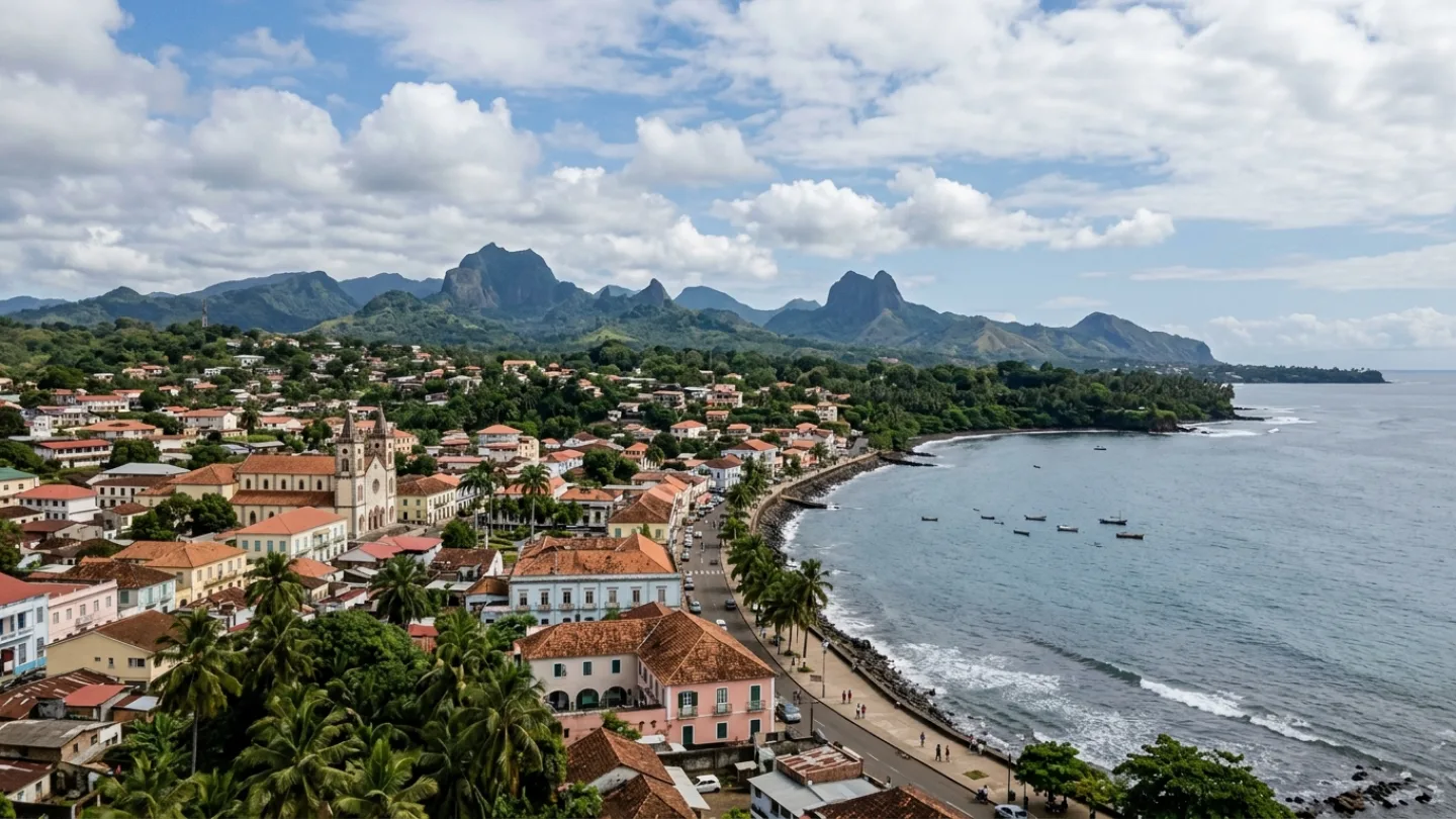 São Tomé, Sao Tome and Principe travel banner