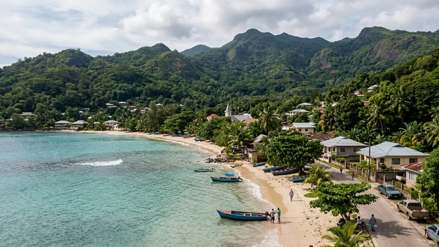Anse Boileau, Seychelles travel banner