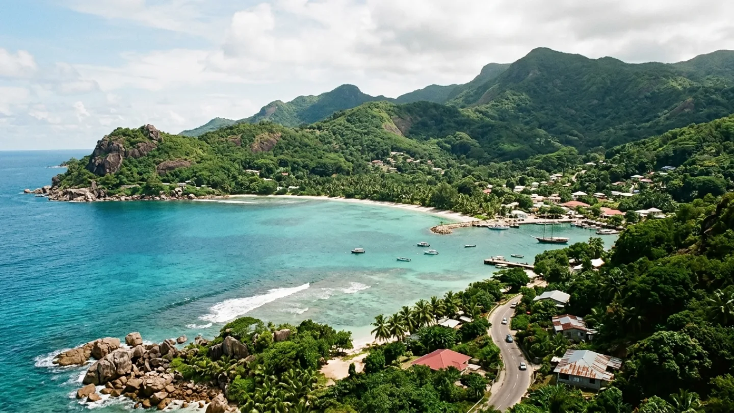 Bel Ombre, Seychelles travel banner