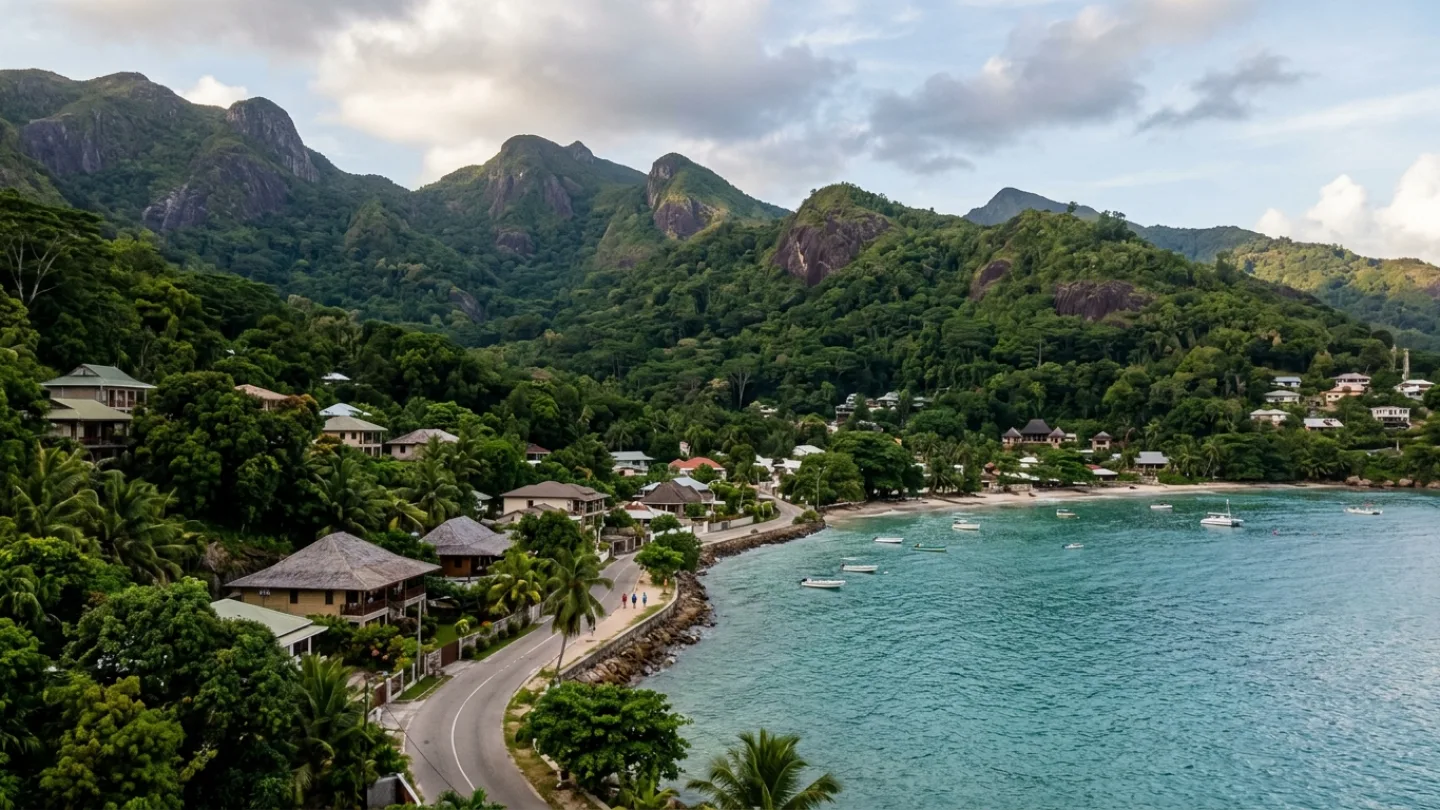 Cascade, Seychelles travel banner