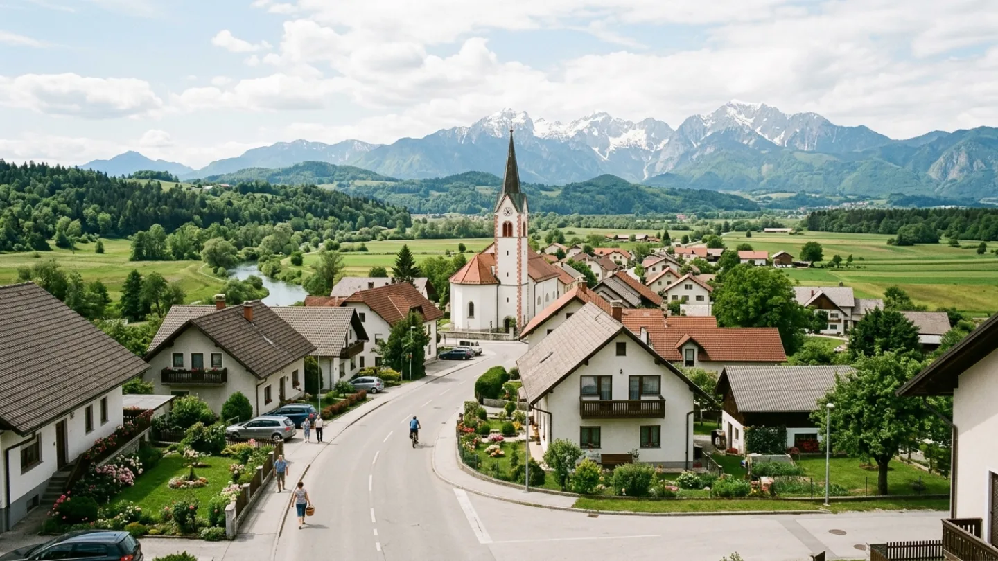 Brezovica, Slovenia travel banner