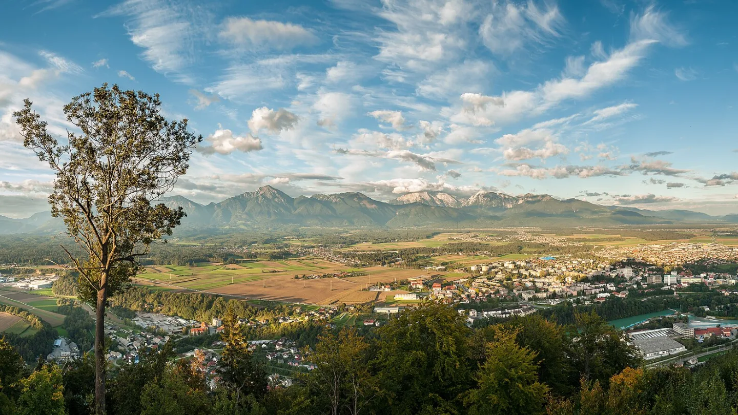 Kranj, Slovenia travel banner
