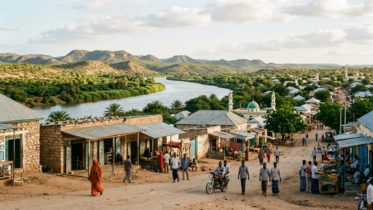 Middle Juba, Somalia travel banner
