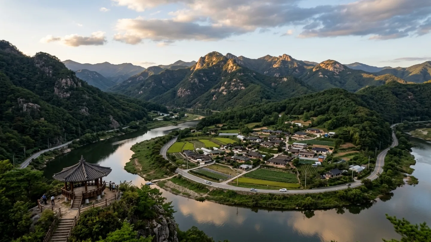 North Chungcheong, South Korea travel banner