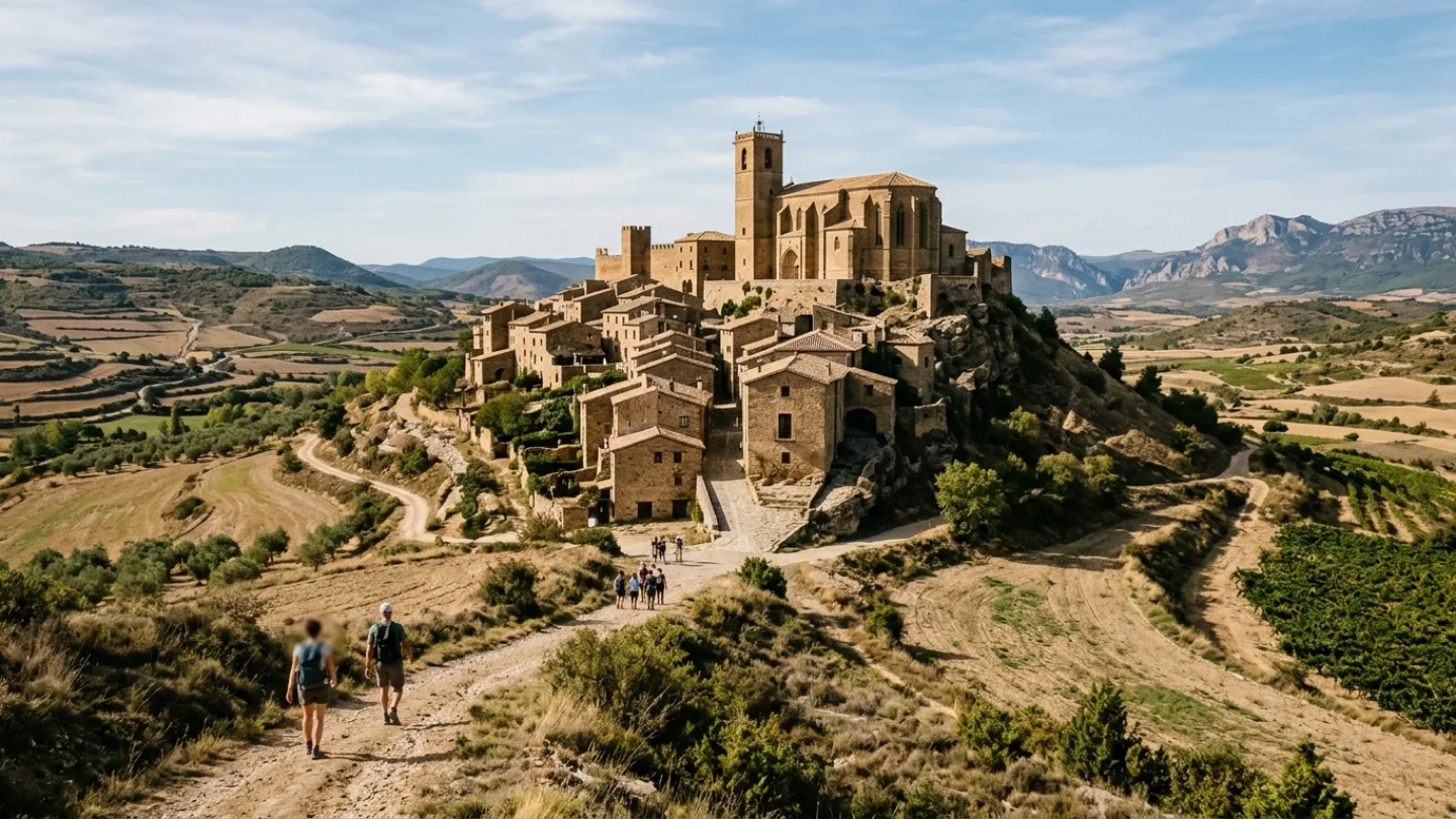 Navarra, Spain travel banner