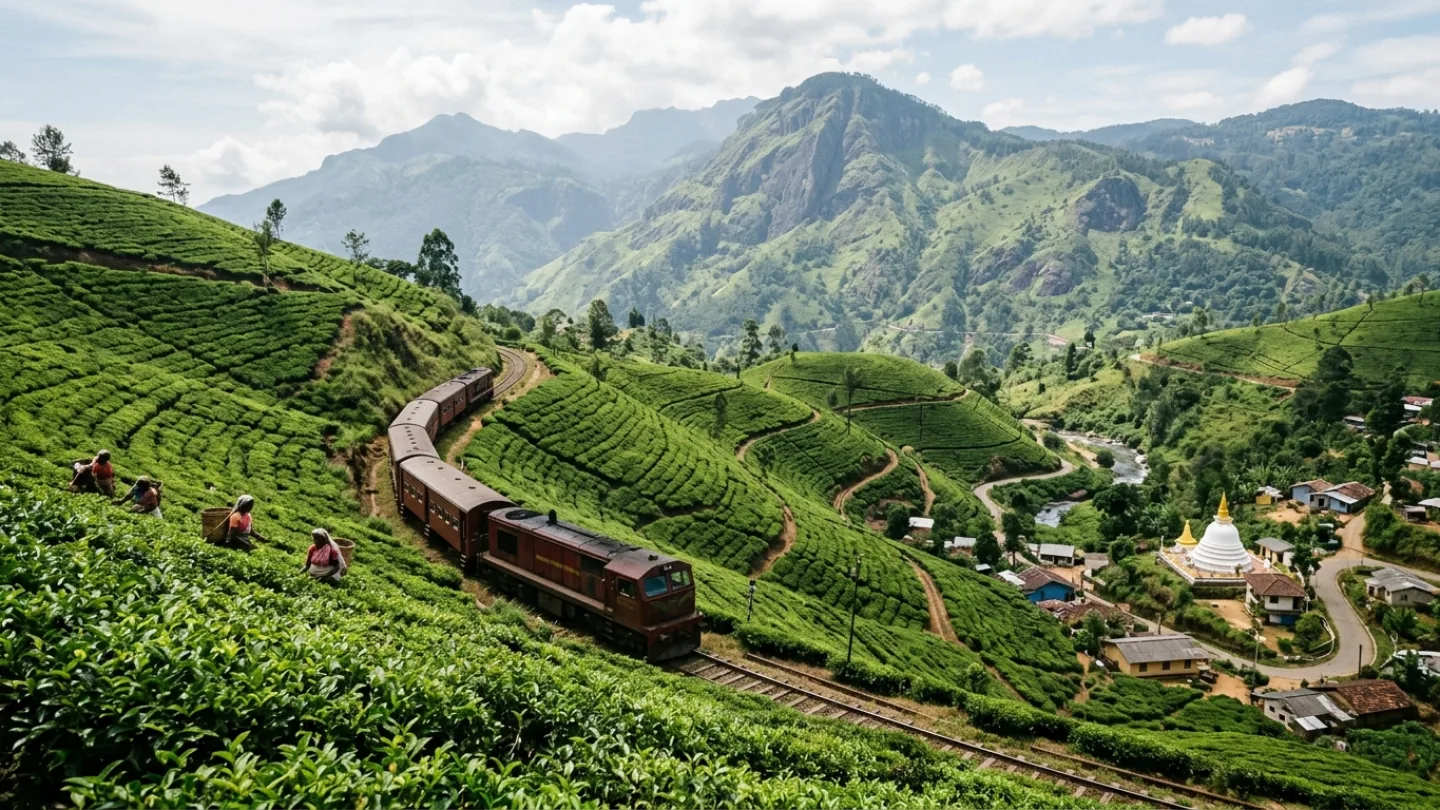 Uva, Sri Lanka travel banner