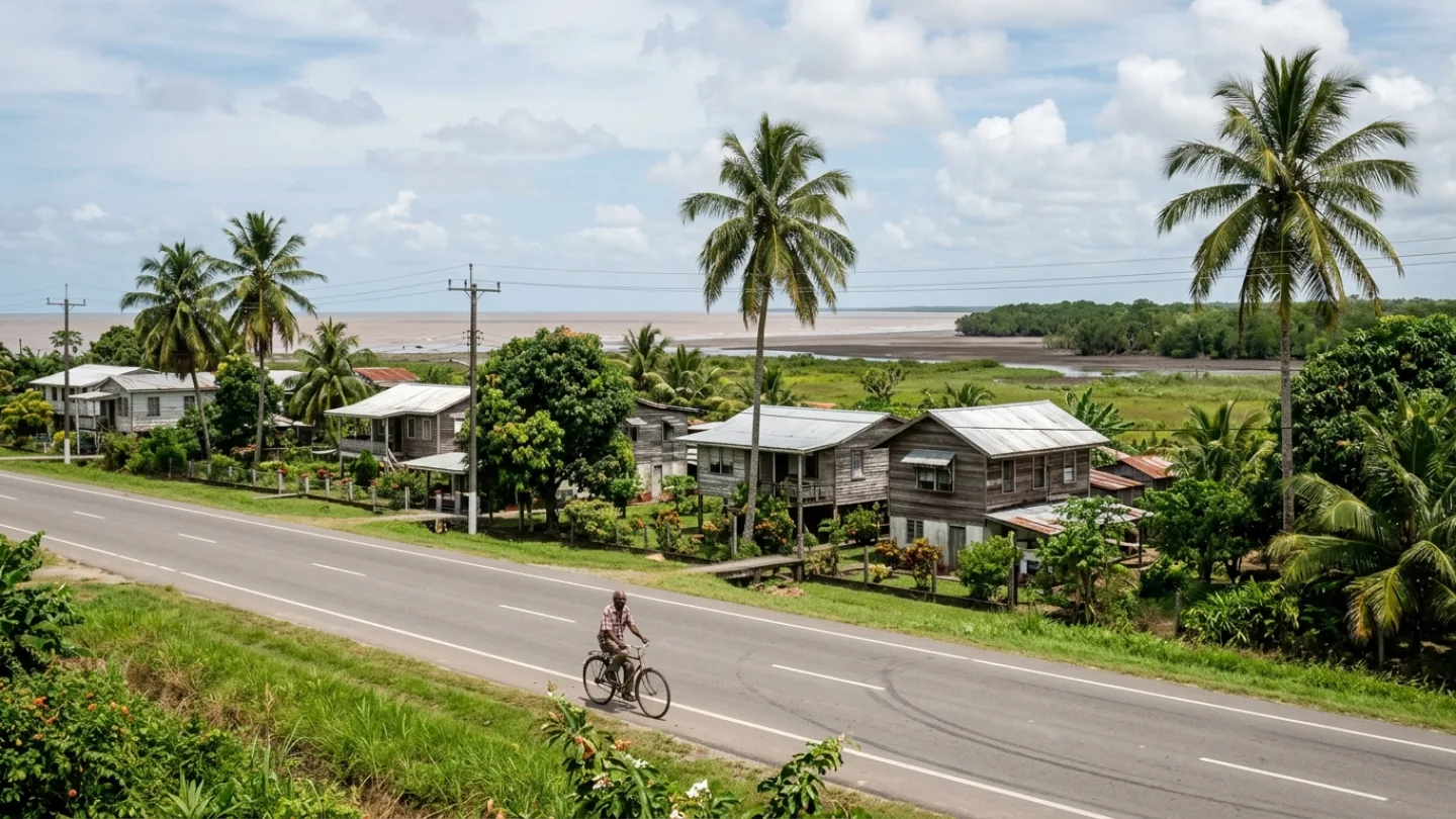 Coronie, Suriname travel banner