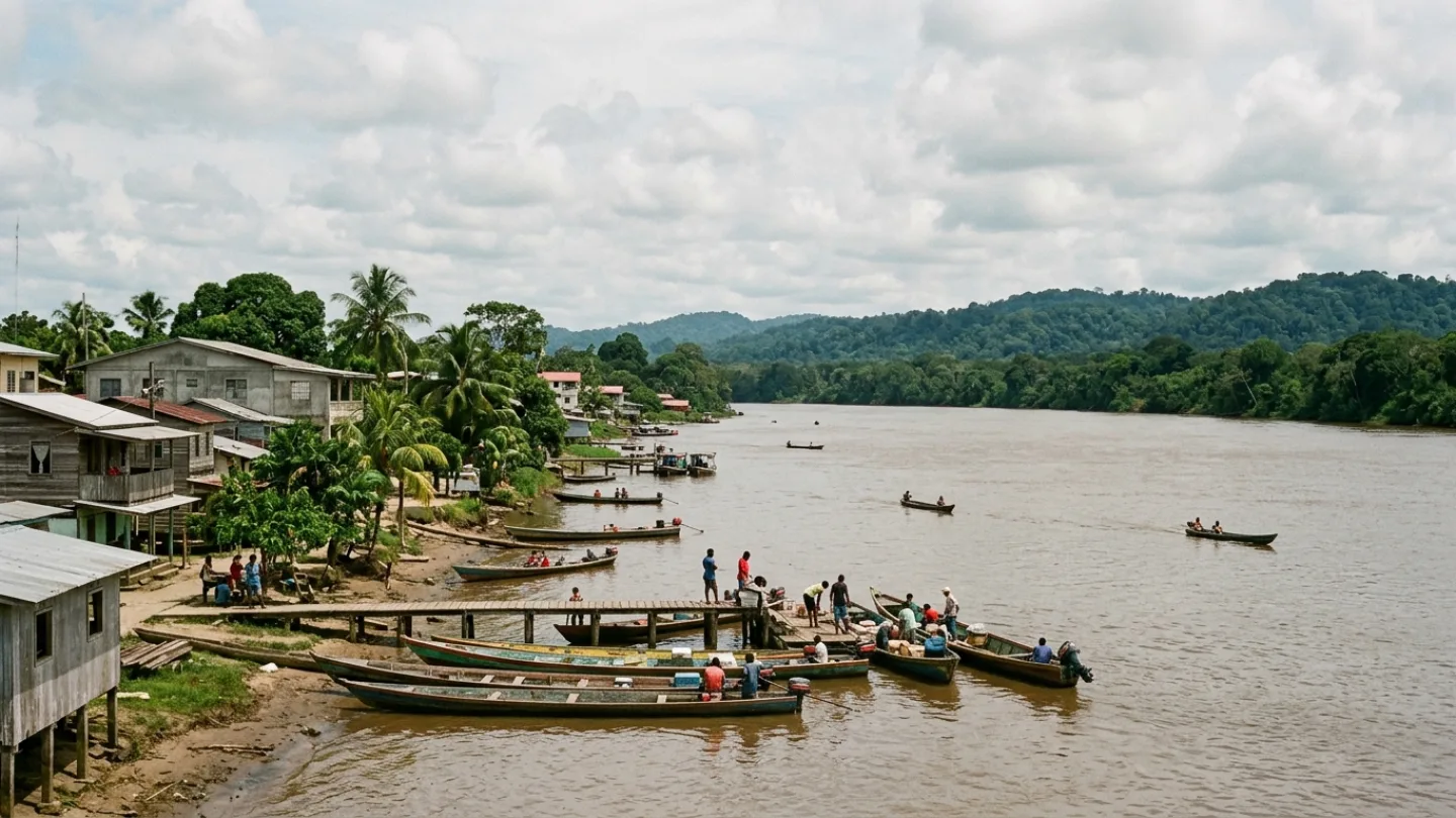 Marowijne, Suriname travel banner
