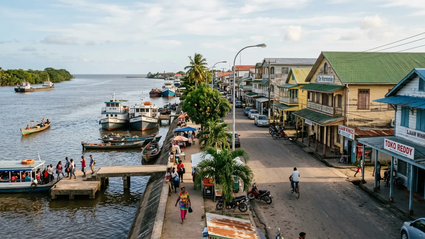 Nickerie, Suriname travel banner