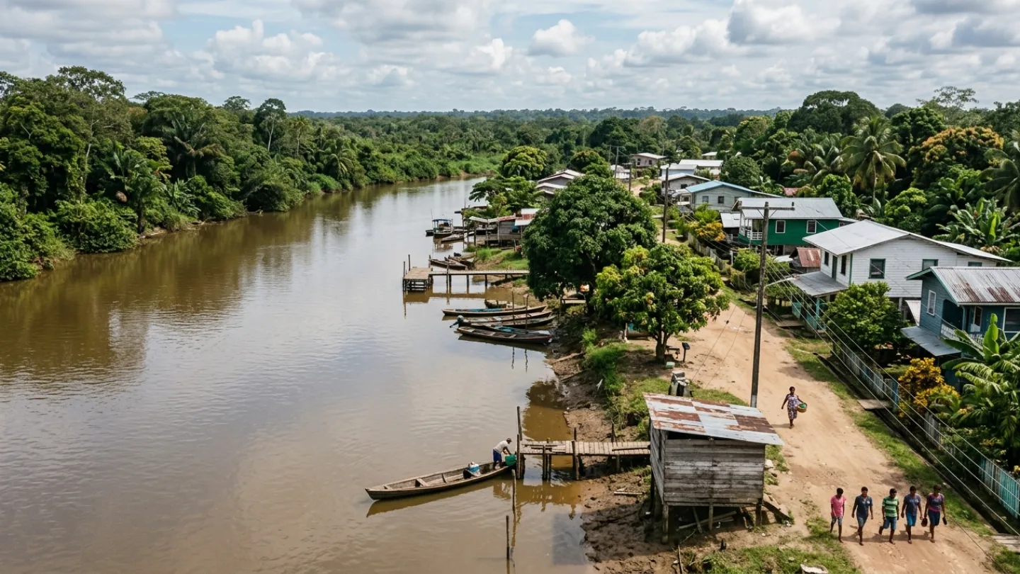Saramacca, Suriname travel banner