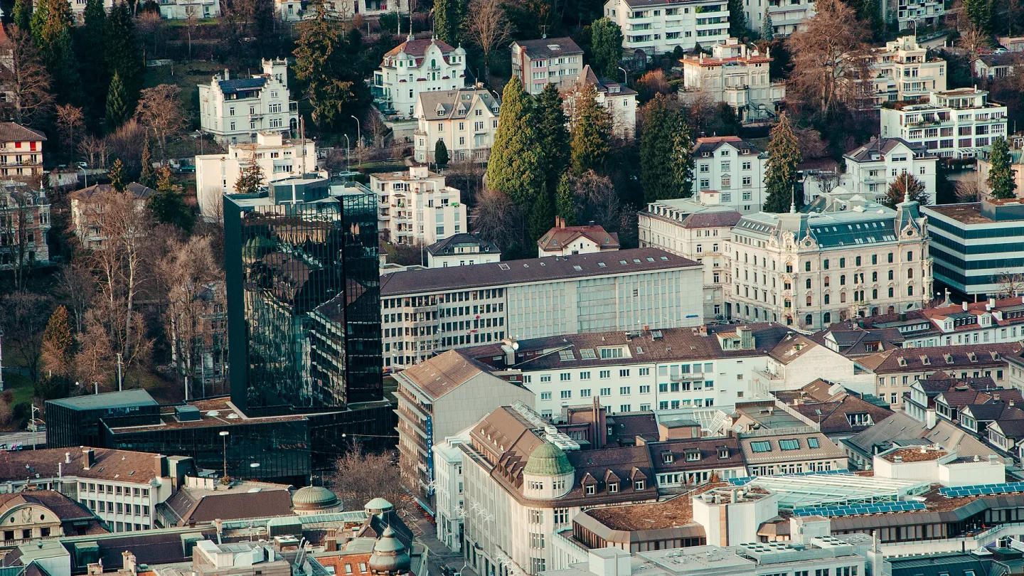 St. Gallen, Switzerland travel banner
