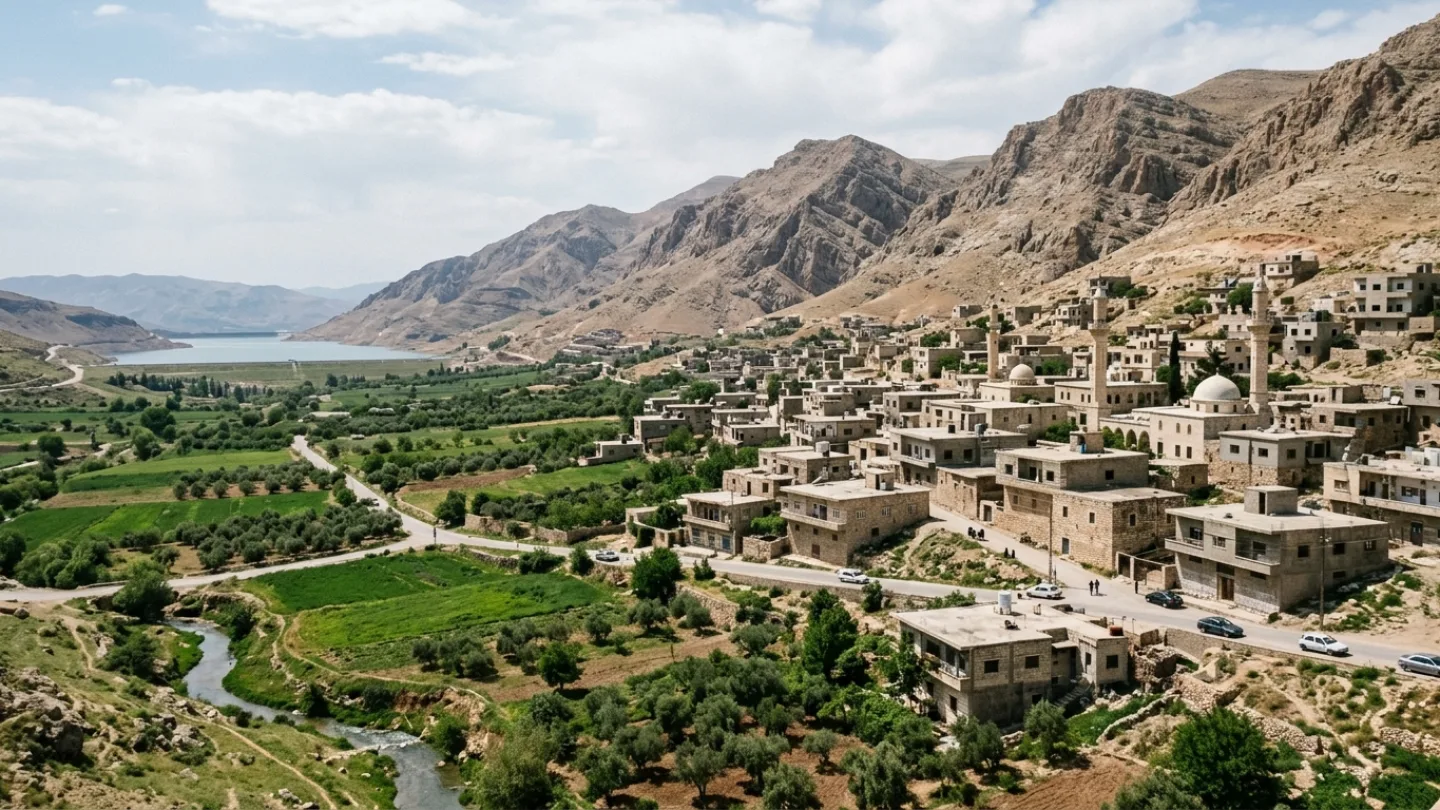 Rif Dimashq, Syria travel banner