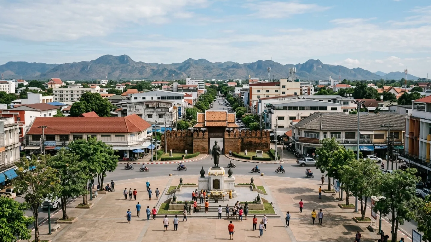 Nakhon Ratchasima, Thailand travel banner